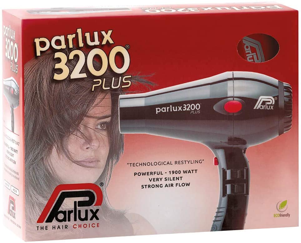 Phon Parlux 3200 Plus Nero, Asciugacapelli -  - Prodotti per  capelli online